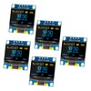 APKLVSR 5pcs 0.96 Inch OLED Display Module 128 x 64