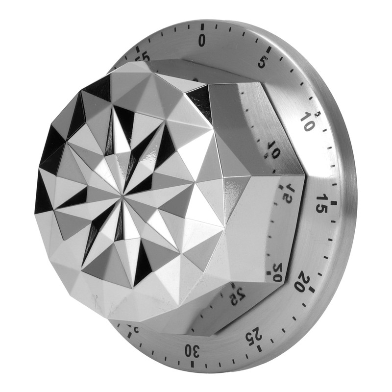 Mechanical Magnetic Timer for Cooking Backing Stainless Steel Body Countdown