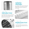 OUZHOU 2 PCS Utensil Holder, Stainless Steel Kitchen Utensils Holder