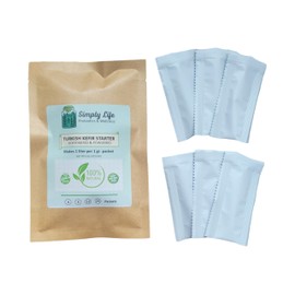 Simply Life Probiotics & Wellness Dried Kefir Milk (24 packets), Homemade Kefir, Ready To Use, Pajaritos, Bulgaros, Starter Powder, Make Kefir Just Adding Milk