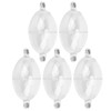 Pack of 5pcs Plastic Fishing Bubble Floats, Sea Coarse Surface