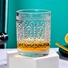 Bekith 6 Pack Drinking Glasses, 9.5 oz Romantic Water Glasses