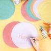 DTOFOOT 30Pcs Dry Erase Dots for Classroom Tables, 11in Vinyl