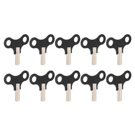 10pcs Clock Winding Key Steel Wall Clock Mechanical Desk Clocks Key Repairing Accessory