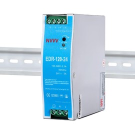 EDR-120-24 120W 5A 24V Power Supply DIN Rail Power Supply Industrial DIN Rail Power Supply (24V120W)