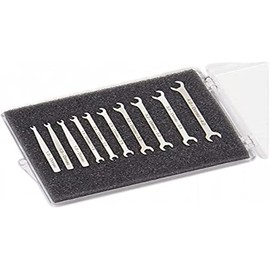 Donau Elektronik 980-SET Micro Open-Ended Spanner Set 10-Piece 1-4 mm