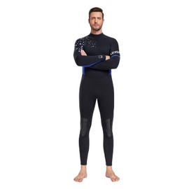 Seaskin Full Wetsuits for Men Womens 3mm Back Zip