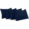 Utopia Bedding - Navy Blue Pillowcases, 50 x 80 cm,