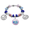 muiot JACK AND JILL Sorority Bracelet JJ 1938 Rhinestone Letter
