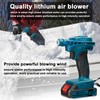 Geevorks High-Power Brushed Motor Electric Blower Strong Wind Air Blower