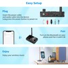 Bluetooth 5.3 Audio Receiver Transmitter, Low Latency Audio Adapter,Bluetooth Audio