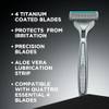 Wilkinson Sword Quattro Essential Men's Razor Refills, Great Addition to