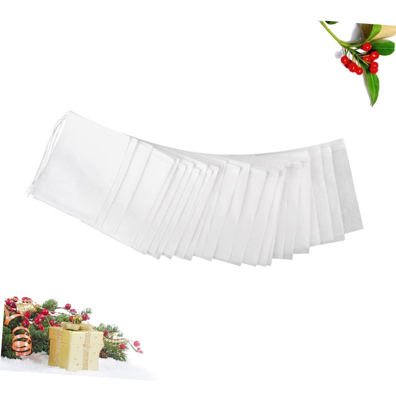 LABRIMP 300pcs Drawstring Tea Bags for Loose Tea Filter Bags
