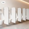 BANLICALI Urinal Partition, 15.7"W x 35.43"H Urinal Screen Toilet Partition