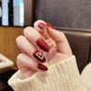 Set of 24 Medium Length Nail Tips for Wedding Party