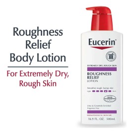 Eucerin Roughness Relief, Crema Corporal Piel Seca, 500ml