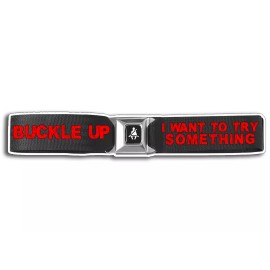 Sticky Customs Buckle Up Sticker Seat Belt Off Road ATV 4x4 UTV SxS Graphic Window Bumper Decal
