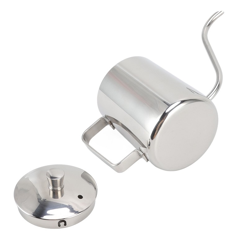 Pour Over Coffee Kettle Stainless Steel Handheld Narrow Drip Spout