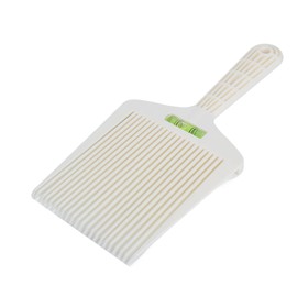 Haircut Comb, Hair Comb, Flat Top Comb with Precise Water Levelling, Portable Salon Hairdresser for Men, Hair Styling, White