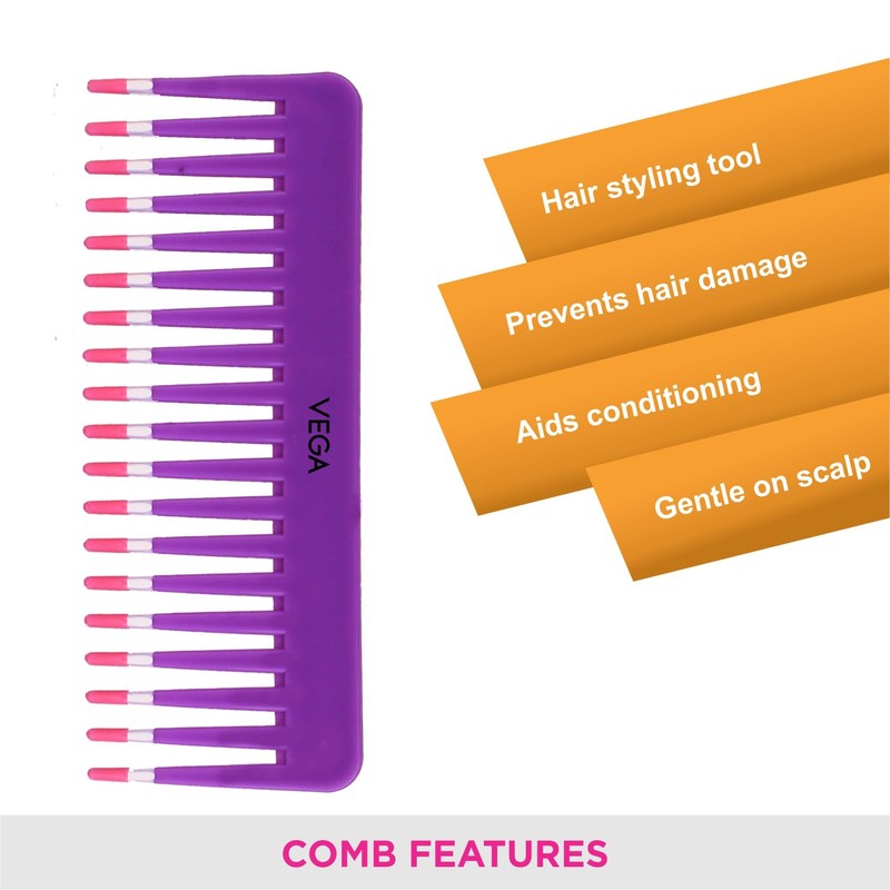 Neighbours Lane Vega Shampoo Comb 1268 1 Pcs by Vega