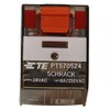 SCHRACK - TE CONNECTIVITY - PT570524 - Relay, 4PDT, 240VAC,