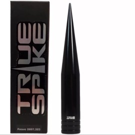 True Spike Black Antenna for Chevy Silverado 6 Inch Short 2007 and Newer