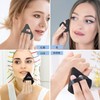 LUYING Uderpuff Triangular Puff (White + Black) 8 Pieces, Fits