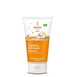 Weleda Happy Orange Kids 2 in1 Shampoo and Body Wash, 150 ml