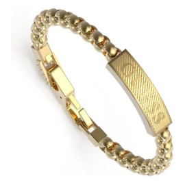 Pulsera Guess Jumb03028jwygl De Acero Quirúrgico Bond Street Para Adultos