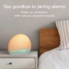 HOUSBAY Sunrise Alarm Clock, White Noise Sound Machine, Cozy Light,