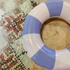 Medium Swim Ring for Kids Adults, 25 Inch Classic Striped