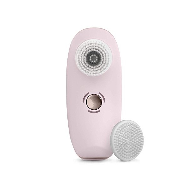 Magnitone London BareFaced 2 Vibra Sonic Face Cleansing and Massaging Brush - Rechargeable Electric Facial Brush, Pink