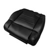 Zieichy Driver Side Bottom Replacement Microfiber Leather Seat Cover Black#ALX9