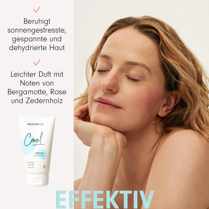 HelloBody Cool After Sun Body Lotion - Soothing Aloe Vera