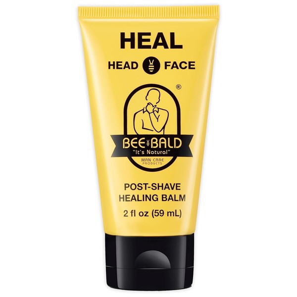 Bee Bald HEAL Aftershave for Men Healing Balm, Immediately Calms