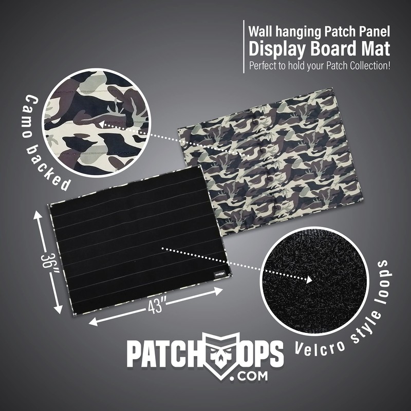 PatchOps 36 x 43 Wall Hanging Patch Panel Wall Display
