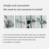 Sliding Display Door Ratchet Lock, Cabinet Door Locks for Drawer