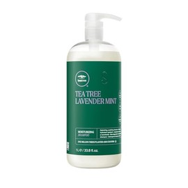 Champú hidratante de lavanda y menta Tea Tree, hidrata + calma, para cabello grueso y seco