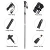 TOMSHOO Trekking Pole Lightweight Collapsible Trekking Pole Five-fold Walking Stick