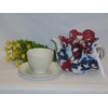 2 Cup Patriotic Print Reversible Tea Pot Cozy