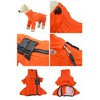 Dogs Waterproof Jacket, Lightweight Waterproof Jacket Reflective Safety Dog Raincoat