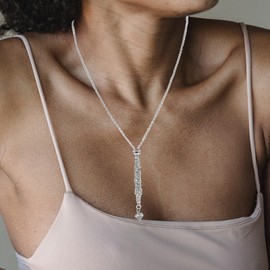 SUPVOX Crystal Necklace Holder Adjustable,Crystal Stone Holder Necklaces,Natural Gemstone Pendant Necklaces