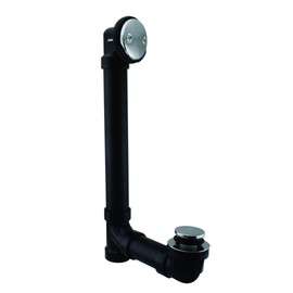 Tip Toe Bath Tub Waste Bathtub Overflow Chrome