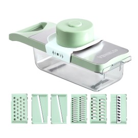 VBNMLOP Multi-functional home chopping set for everyone, full protection, easy to use, comes with storage box, easy to clean, Kitchen Gadgets, Home Essentials, Kitchen Accessories(with 6 blades)