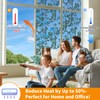 QHYsunshine One Way Privacy Film, Window Tint for Home,Daytime Reflective,