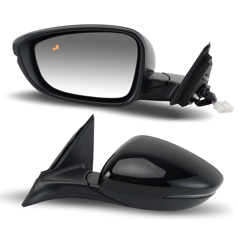 Left Driver Side Mirror Compatible With Honda Accord 2018-2022 with