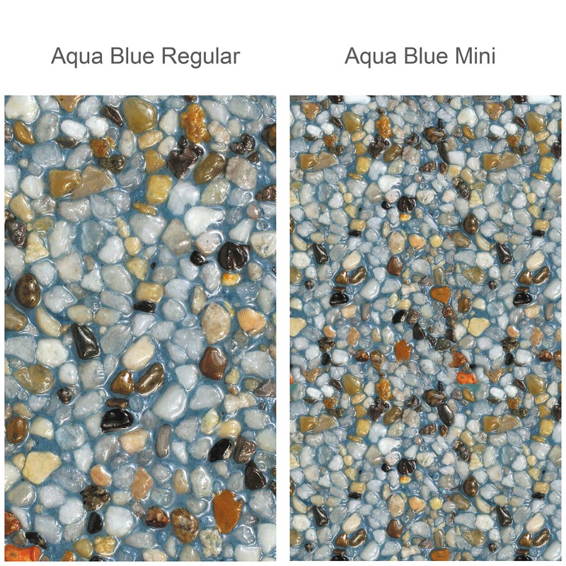 Pool Patch Pool Pebble Repair Kit, 10-Pound, Aqua Blue Mini