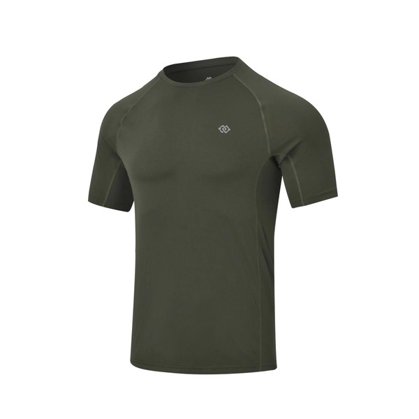 MoFiz Men's Watersport Rash Guards UV Swim Top Swimming Shirts