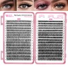 WLF Lash Clusters, 640 Pcs 2 Style 30D+40D Natural Cluster
