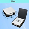 Sublimation Faux Leather Blanks Sticky Note Pad Cases 5 Packs